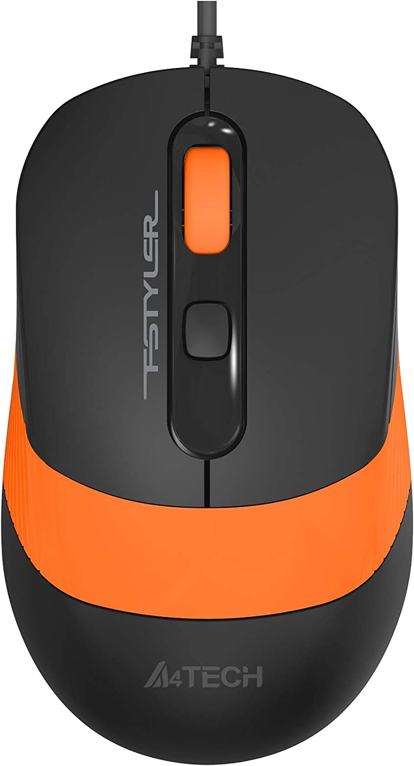 A4 Tech FM10 1600dpi Turuncu USB Optik Mouse